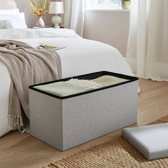 Herringbone Rectangle Ottoman 2