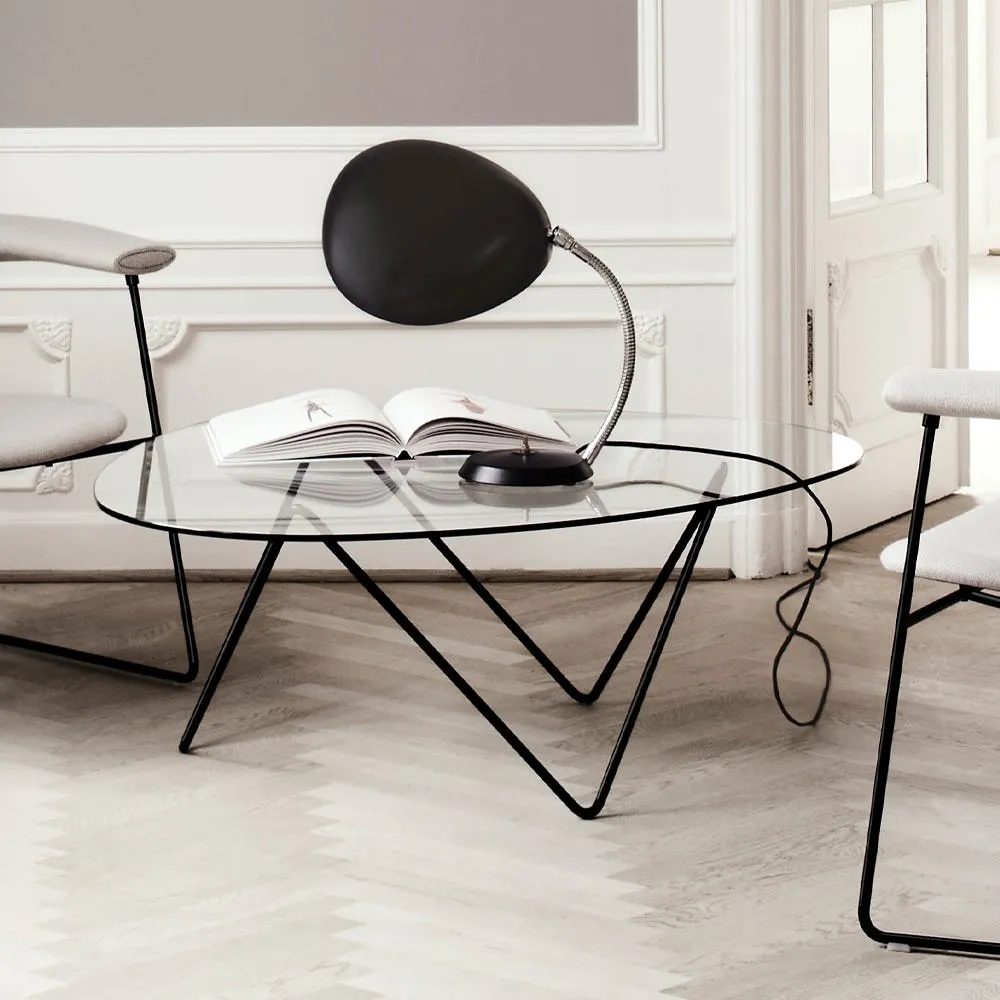 Gubi Pedrera Coffee Table with Black Base 4