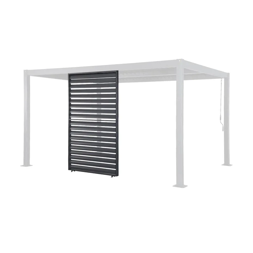 sweeek Louver panel 130cm for Palace pergola in Dark Grey 2