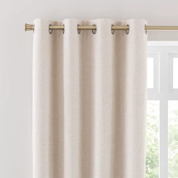 Genoa Chenille Blackout Eyelet Curtains 1