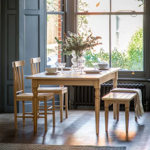 Elda 6-10 Seater Rectangular Extendable Dining Table 4