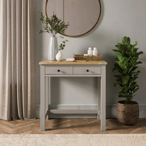 Olney 2 Drawer Compact Dressing Table