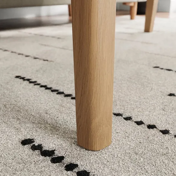 Edda Coffee Table, Oak Effect 3