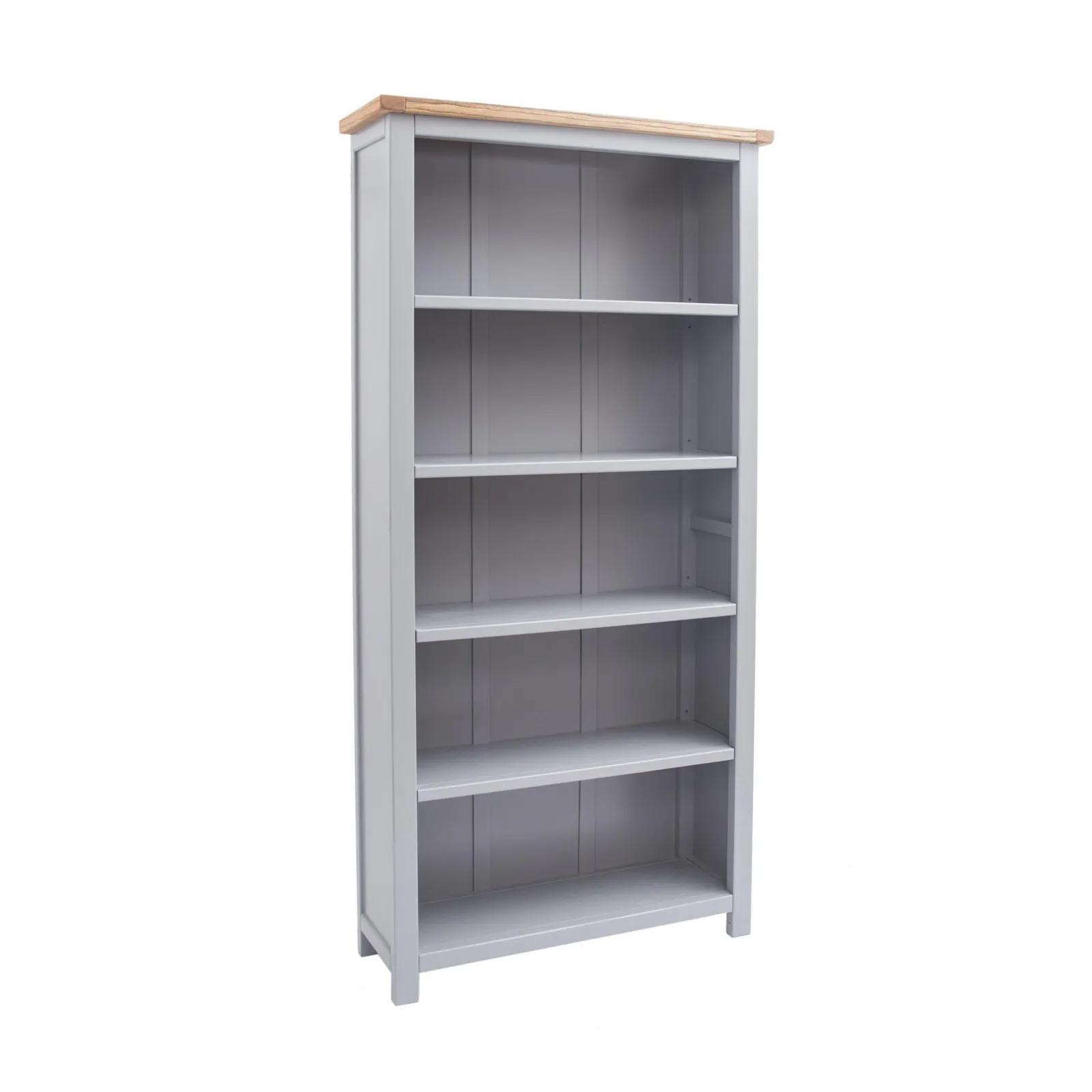 Cabinet Bits Bookcase 180x90x30cm in Grey 2
