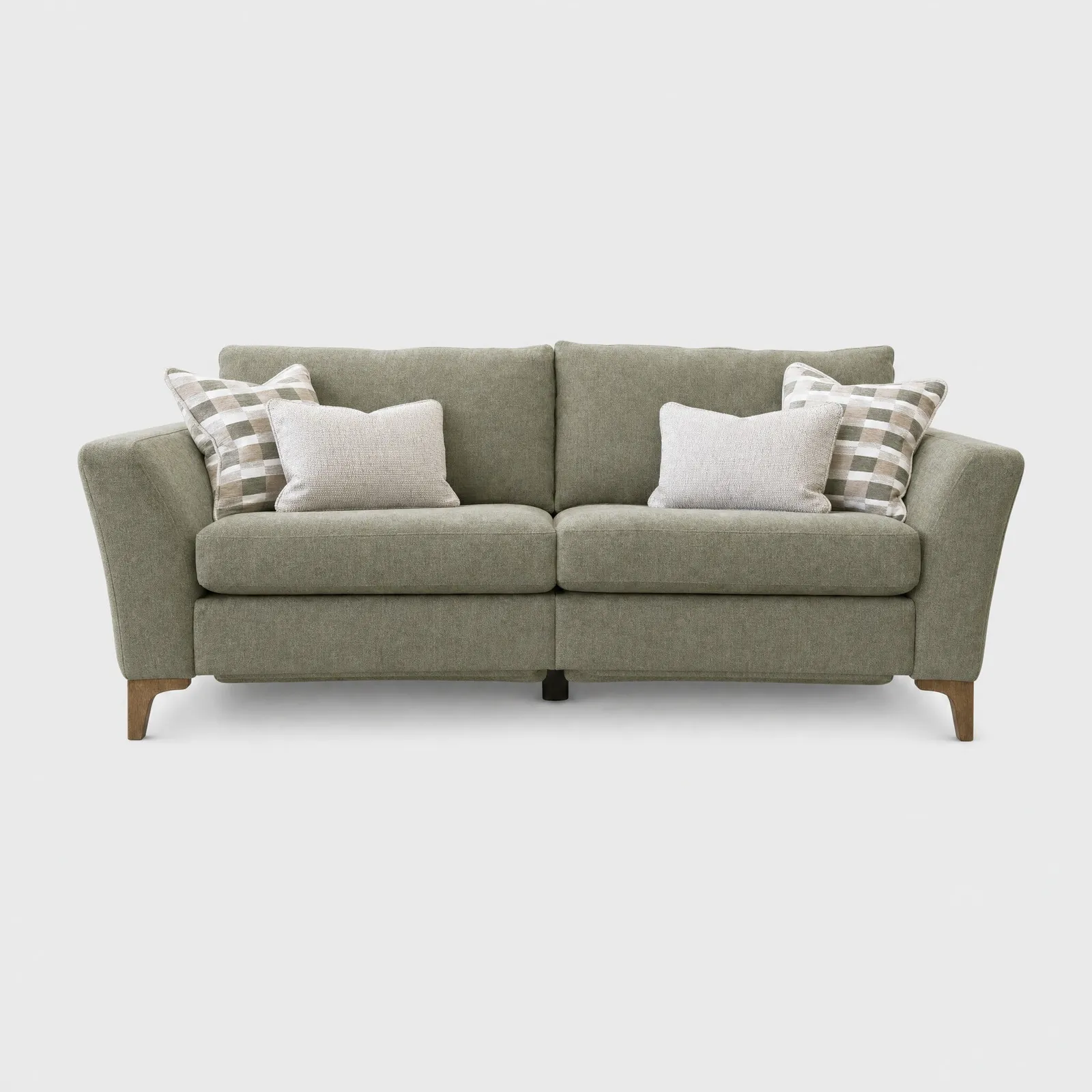 Twyning 3 Seater Electric Recliner Sofa, Green | Barker & Stonehouse