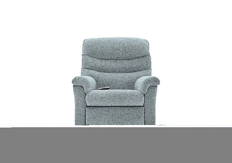 Malvern Fabric Small Rise and Recline Armchair - Arola Sky