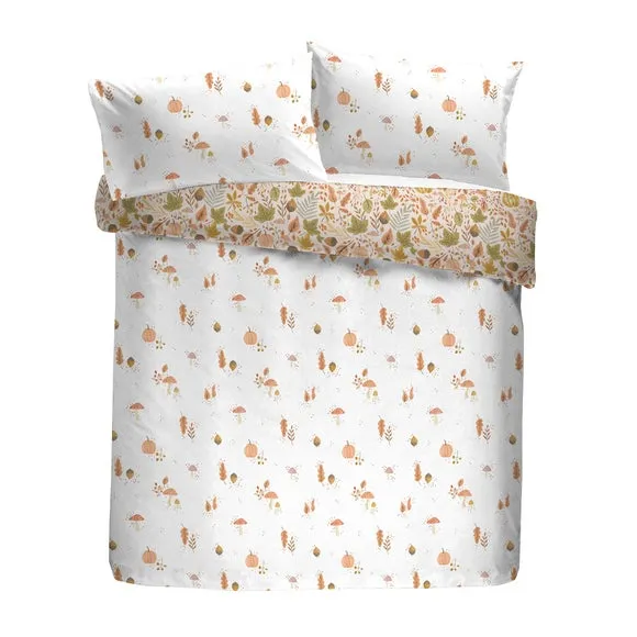 Dreams & Drapes Autumn Foliage Polycotton Duvet Cover & Pillowcase Set 5