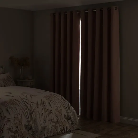 Calista Eyelet Curtains (Blackout Available) 5