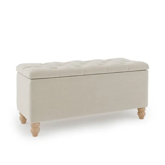 Arriana Woven End of Bed Storage Ottoman 6