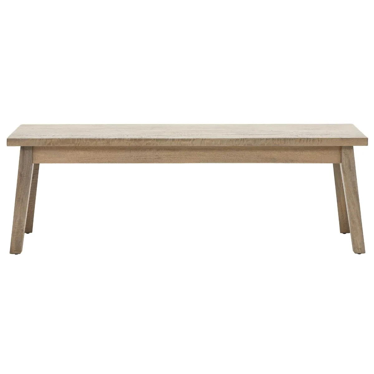 Hancock Dining Bench 130Cm, Grey Wood | Barker & Stonehouse 3
