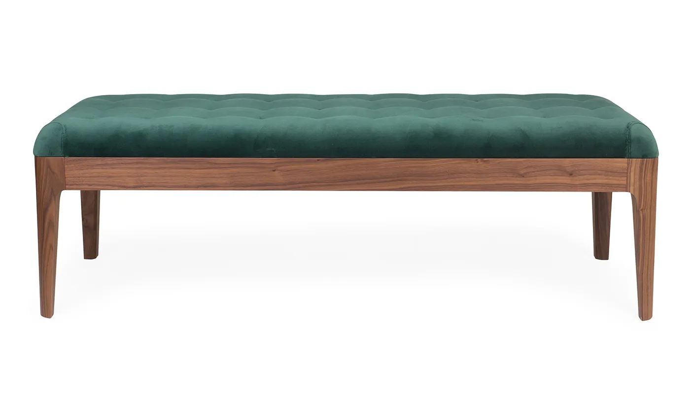 Porada Webby 1 Bench Walnut Var. 30
