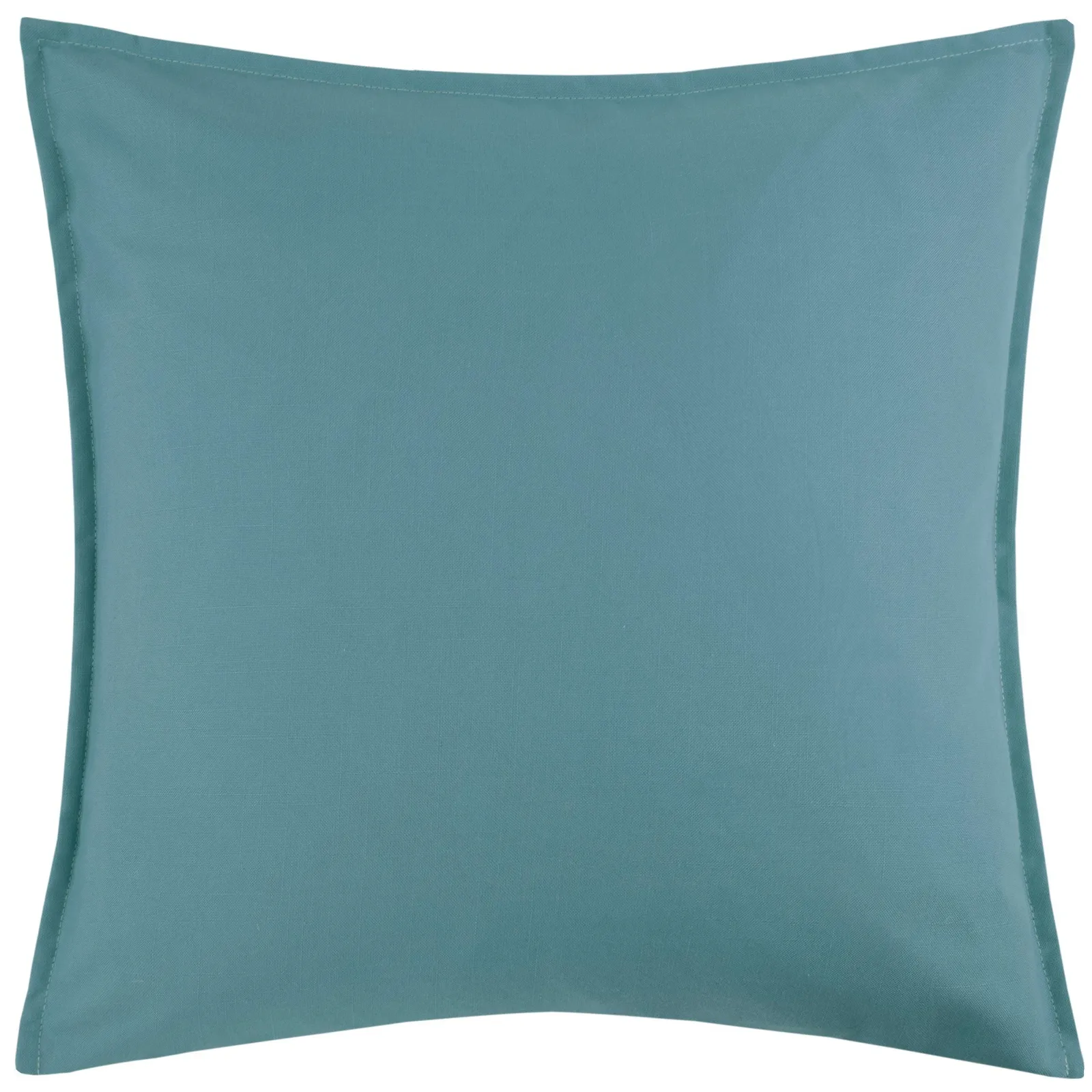 Voyage Maison Alfresco Square Oxford Outdoor Cushion in Teal 3