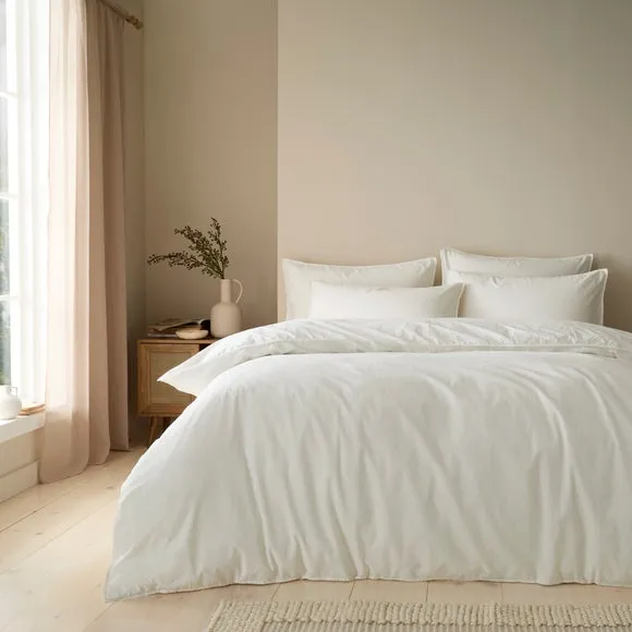 Soft Washed Cotton Duvet Cover & Pillowcase Set 1