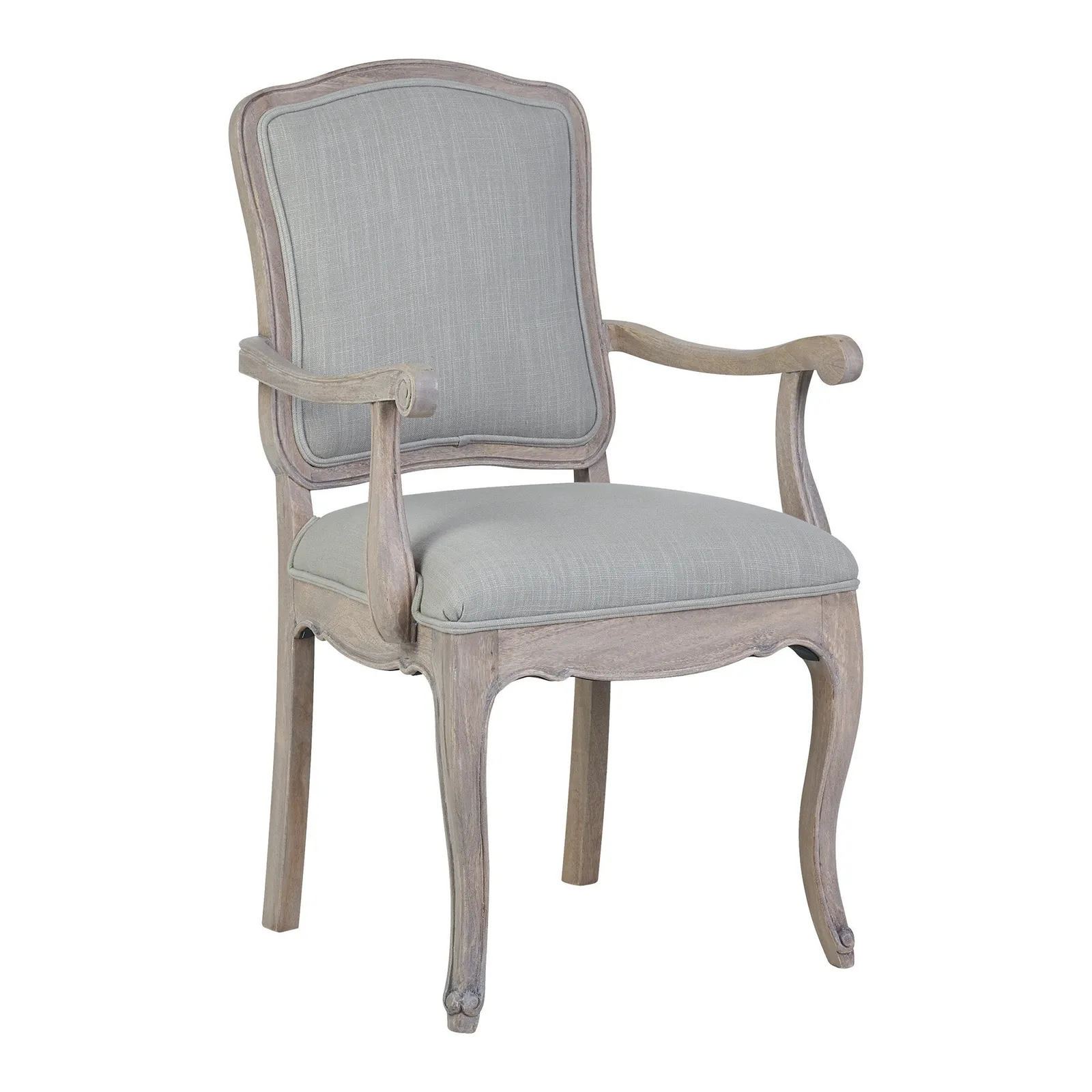 Amelie Carver Chair Brown Brown