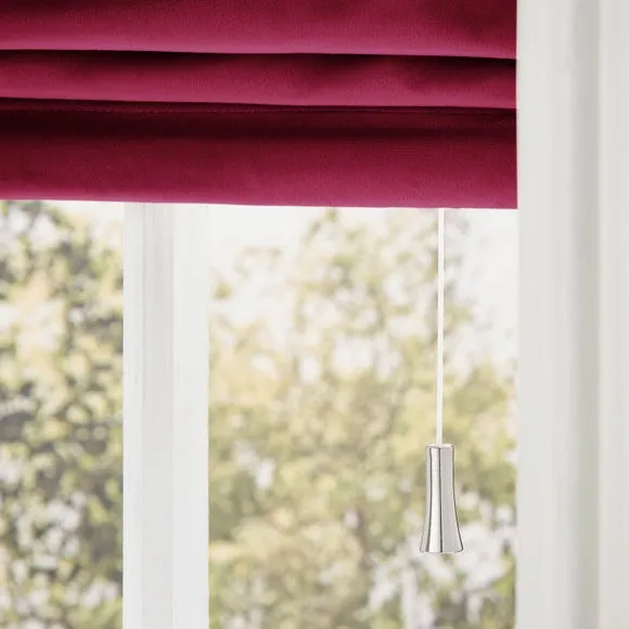 Recycled Velour Roman Blind 4