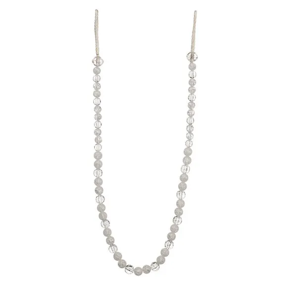 Swish Ava Clear Beaded Curtain Tieback