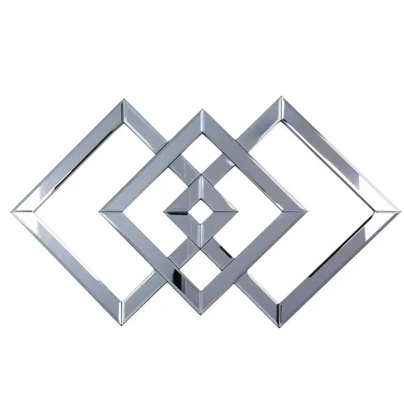 Diamond Luxe Smoked Wall Art 3