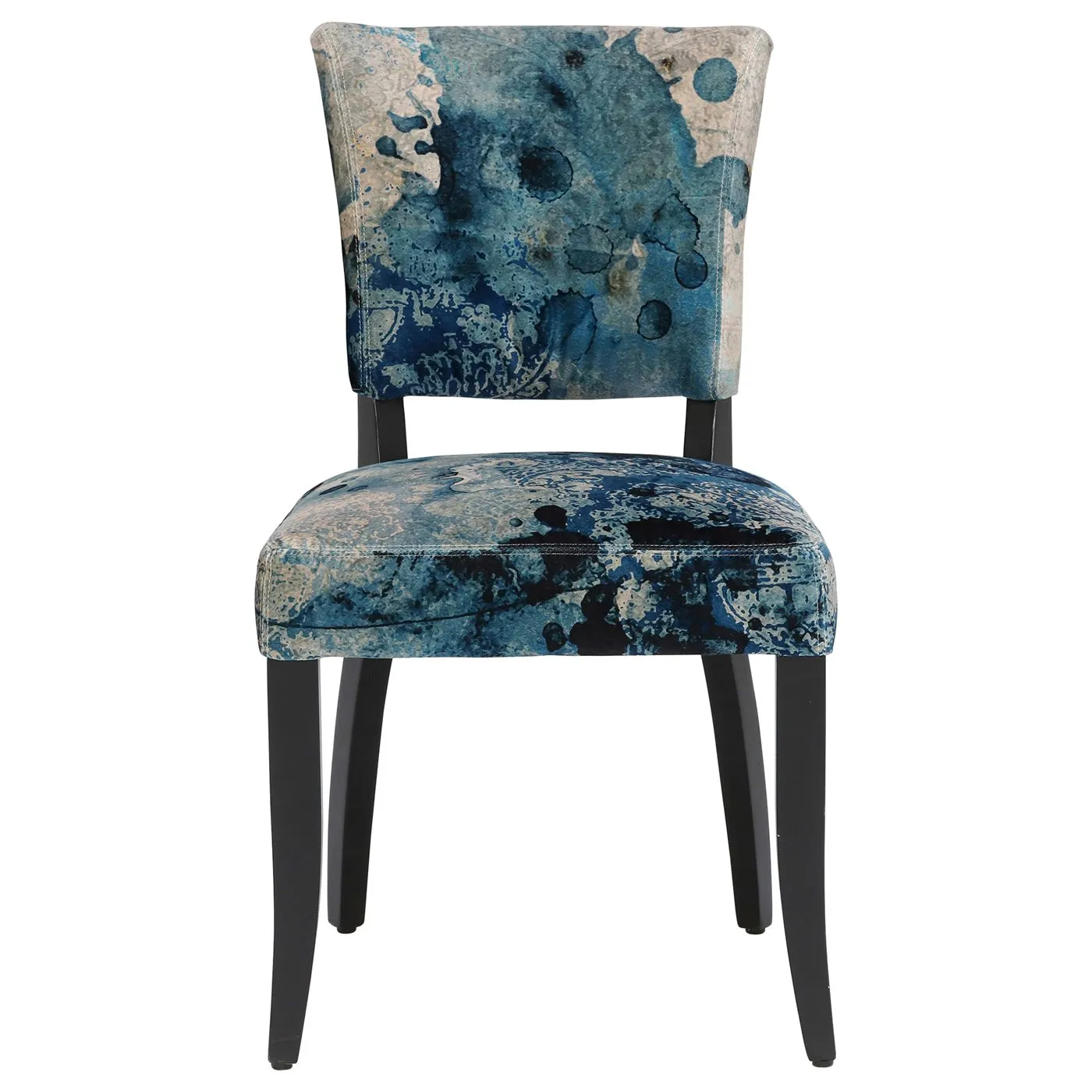 Timothy Oulton Mimi Dining Chair, Blue Velvet | Barker & Stonehouse 4