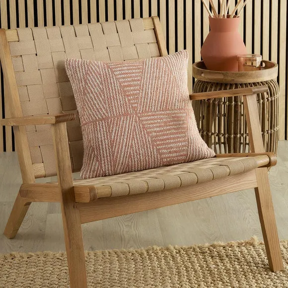 Myan Geometric Square Cushion
