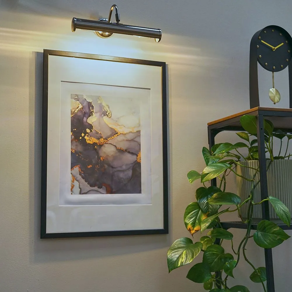 ValueLights Gemini Pair of Black Indoor Wall Picture Light 3