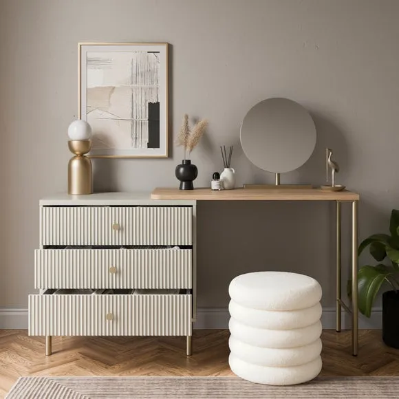 Georgi 3 Drawer Chest Dressing Table 2