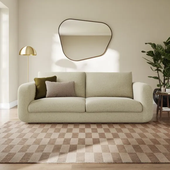 Luca Soft Chenille 4 Seater Sofa 1