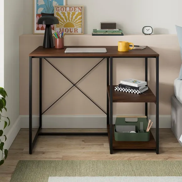 Francesco Open Storage Desk 1
