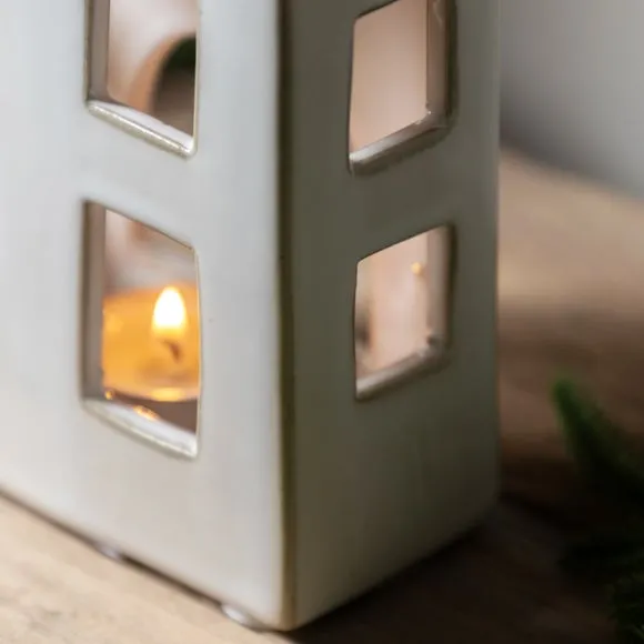 Ceramic Cosy Home Tealight Holder 2