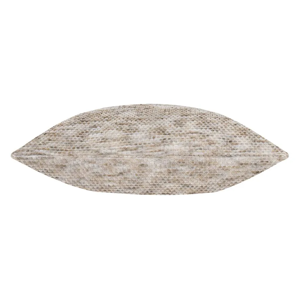 Yard Malvern Chenille Cushion in Beige 3