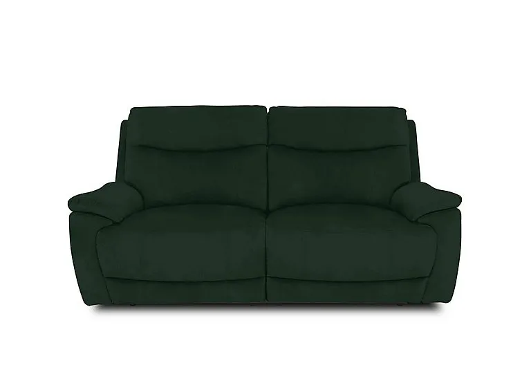 Sloane 3 Seater Fabric Sofa - Bottle Green