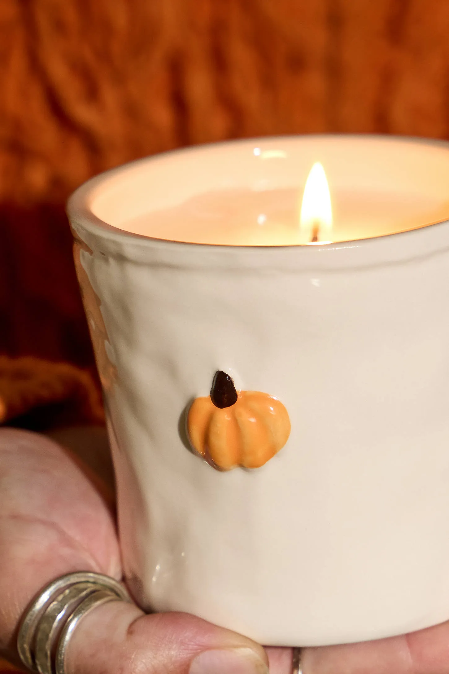 Paddywax Bistro Pumpkin Spice Ceramic Soy Wax Candle ALL 2