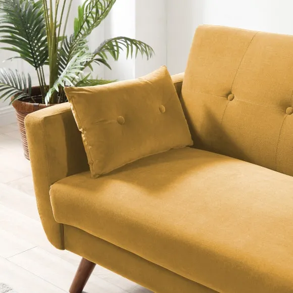 Bobby Velvet Double Sofa Bed 4