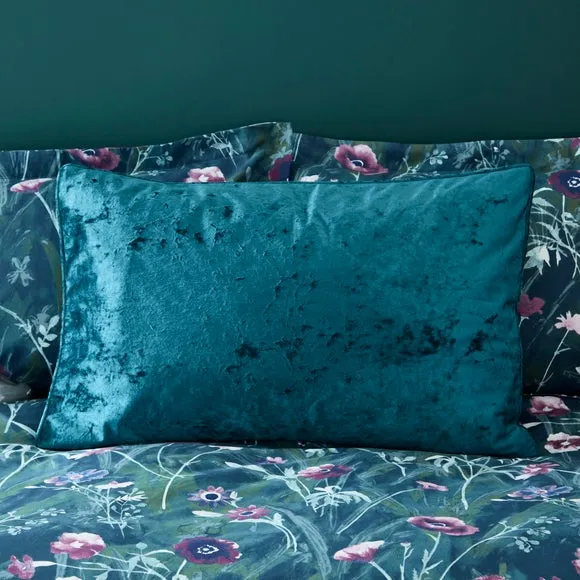 Crushed Velour Piped Pillowcase 1