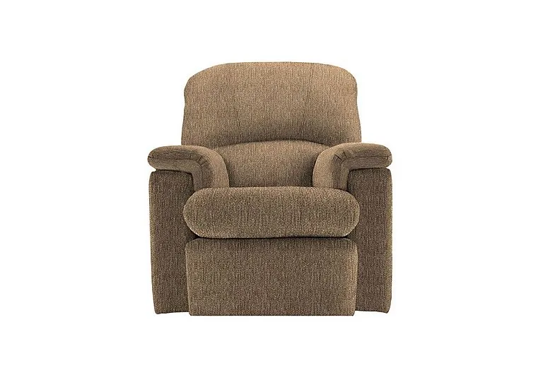 Chloe Small Fabric Armchair - Boucle Cocoa