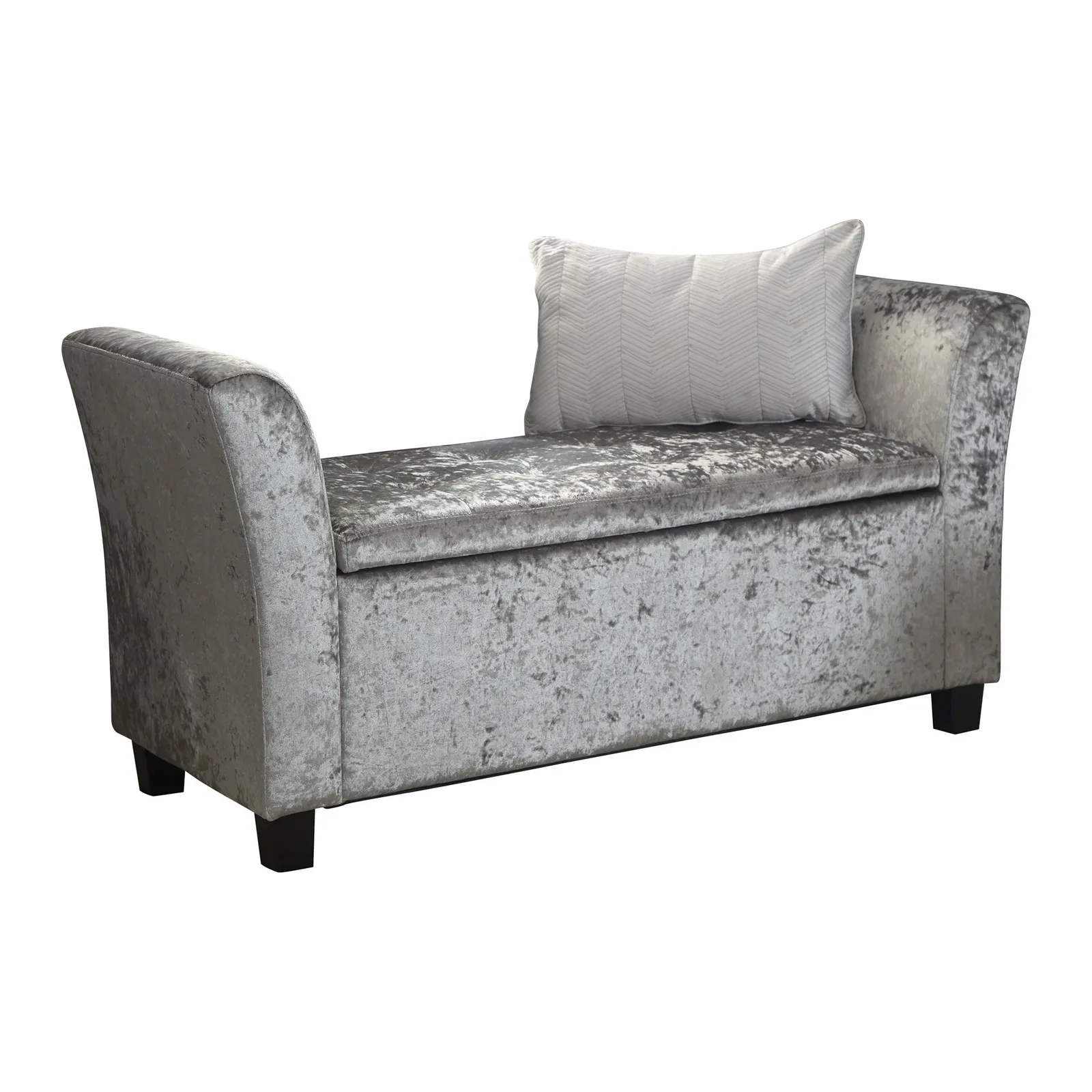 Verona Crushed Velvet Ottoman Window Seat