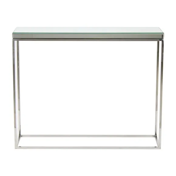 Elysee Console Table, Mirrored Glass 6