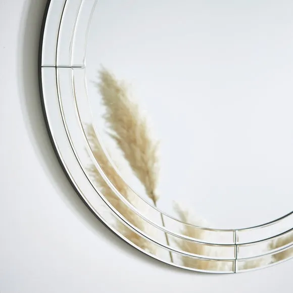 Triple Edge Round Wall Mirror 2