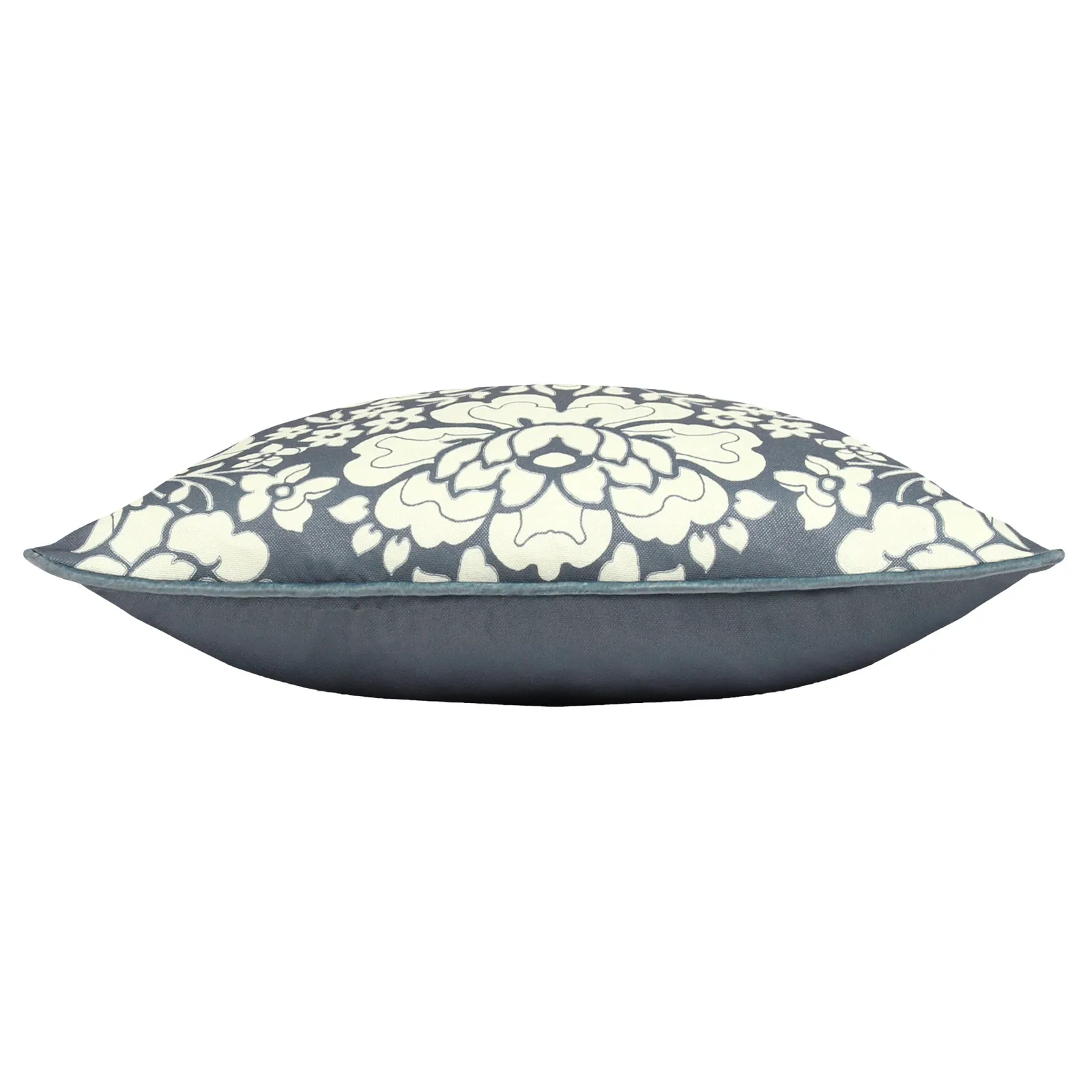 Paoletti Melrose Traditional Floral Cushion in Blue 4
