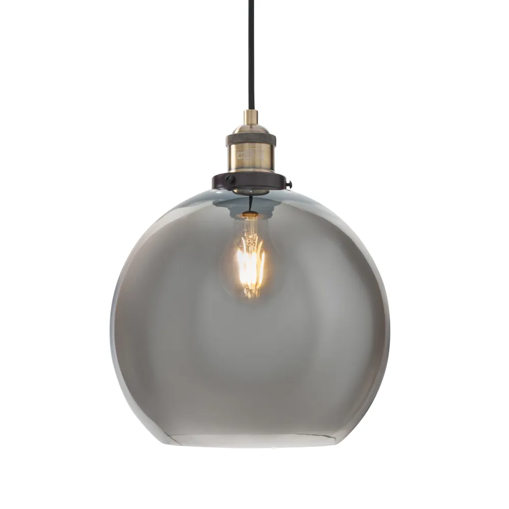 Carter Industrial Ceiling Pendant, Bronze