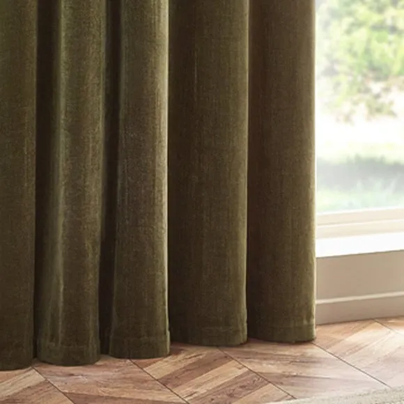 Yard Chenille Eyelet Curtains 4