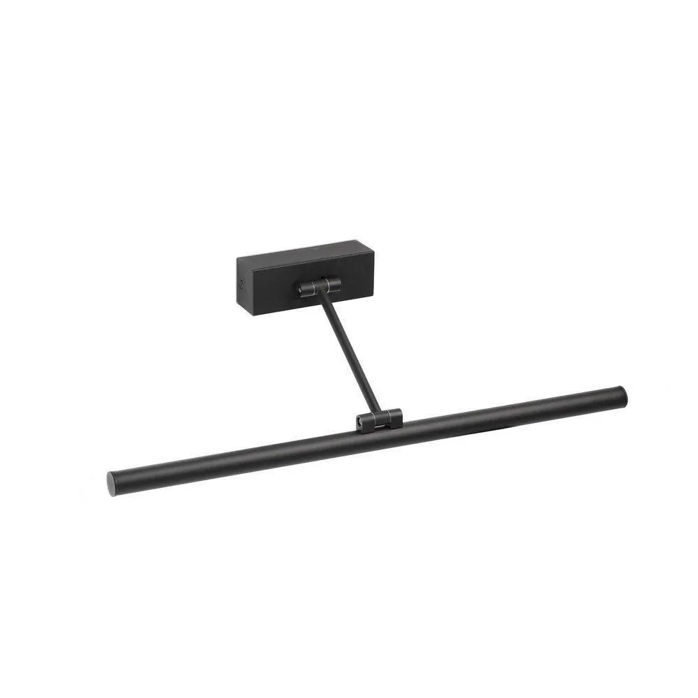 Netlighting Magritte2 Integrated LED Picture Light Wall Light Black 3000K
