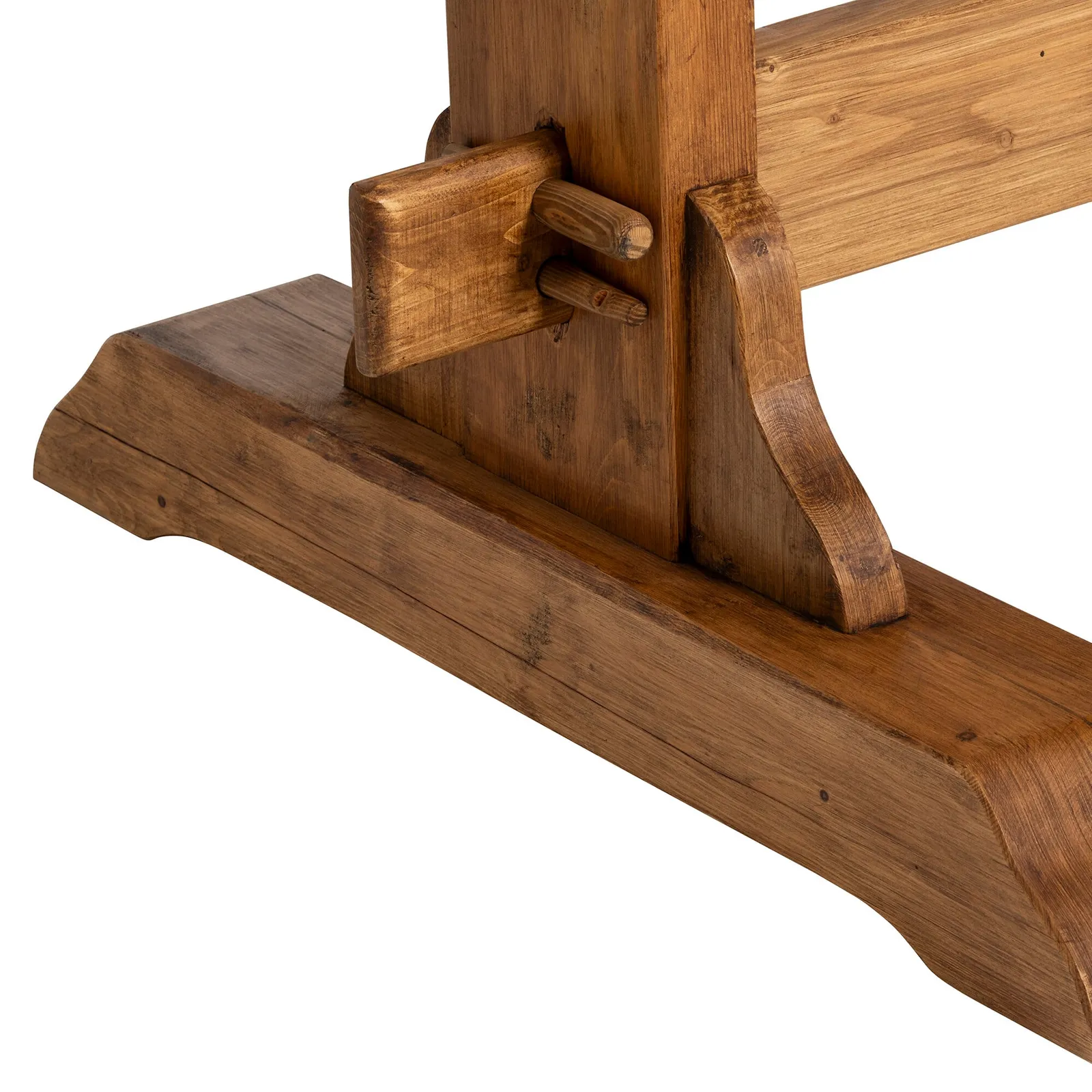 Covington Dining Table 240X100 Polished Timber Wood | W240cm | Barker & Stonehouse 6