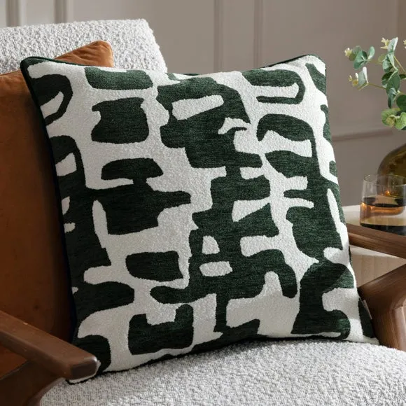 Caval Textured Boucle Square Cushion 1