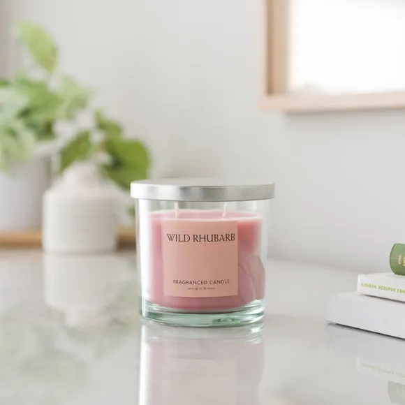 Wild Rhubarb Multi Wick Candle 3
