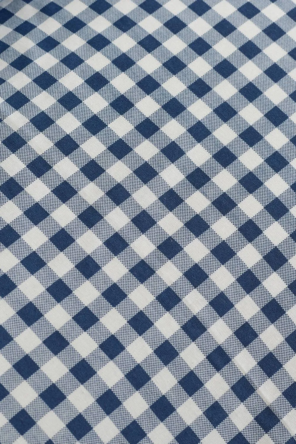 Catherine Lansfield 'Bamford Gingham Check' Fitted Sheet in Navy 2