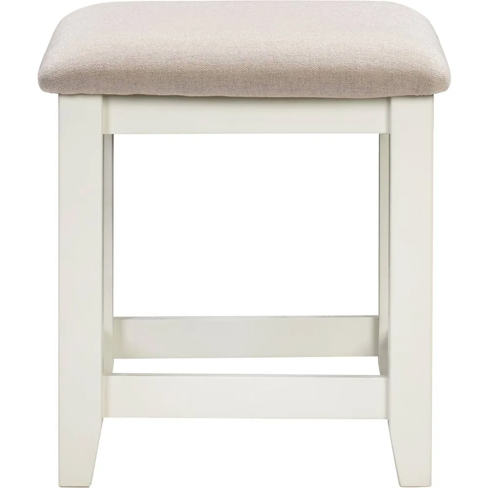 Seconique Windsor Ivory Dressing Table Stool (Fully Assembled) 2