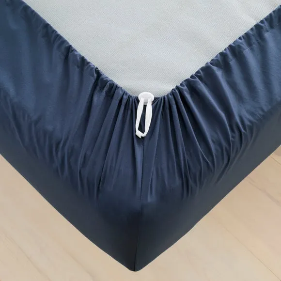 Pure Cotton Toggled Fitted Sheet 3