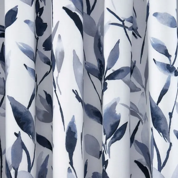 Zen Polycotton Blackout Pencil Pleat Curtains 3