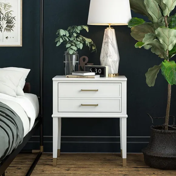 Cosmo Living Westerleigh 1 Drawer Bedside Table 3