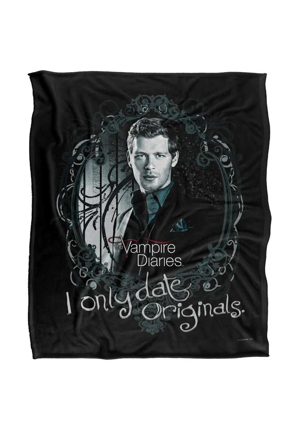 Warner Brothers Vampire Diaries Originals Silky Touch Super Soft Throw Blanket in White